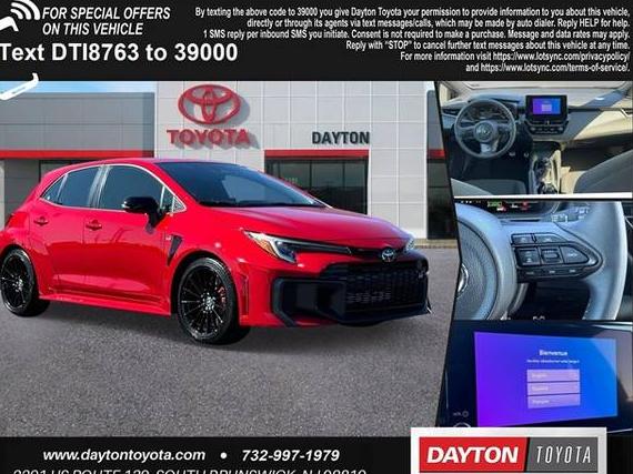 TOYOTA GR COROLLA 2025 JTNABAAE9SA018763 image